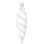 Jule Spiral Formet Kugle 40 pcs Hvid Plastik