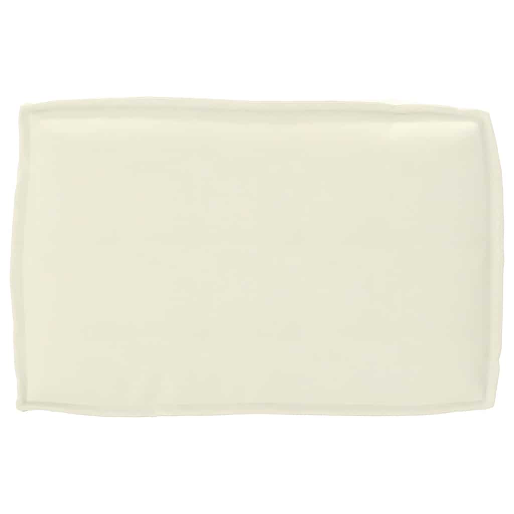 Pudesæt 3 pcs Creme Oxford stof