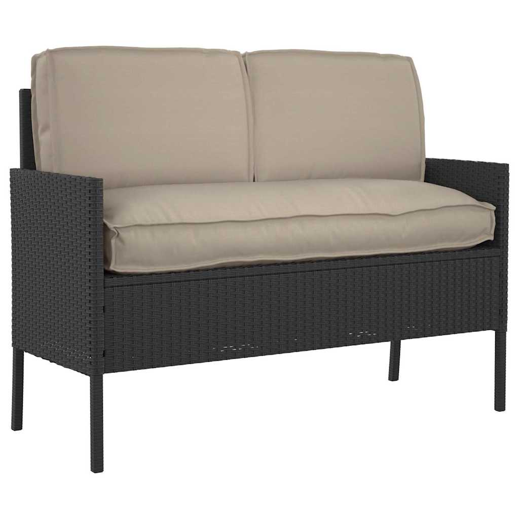 Pudesæt 3 pcs Gråbrun Oxford stof
