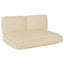 Pudesæt 3 pcs Beige Oxford stof