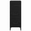 Sideboard med skuffe Sort eg 34,5 x 34 x 90 cm Konstrueret træ