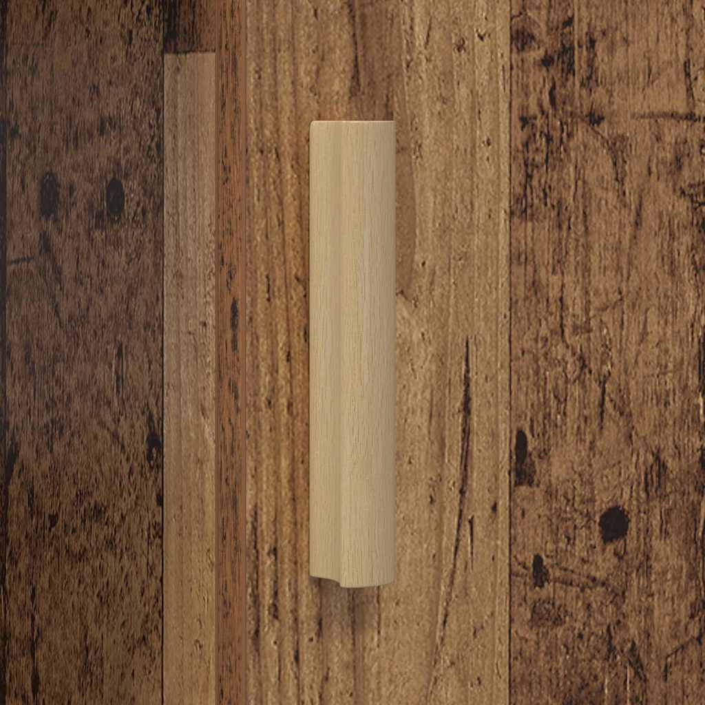 Bord med hylde Gammelt træ 140 x 50 x 75 cm Konstrueret træ