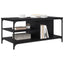 Sofabord Sort eg 100 x 50 x 45 cm Konstrueret træ