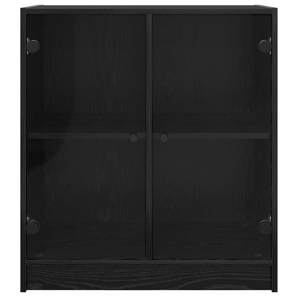 Sideskab Sort eg 68 x 37 x 75,5 cm Konstrueret træ