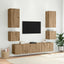 TV vægskab Artisan Egetræ 100 x 35 x 41 cm Konstrueret træ