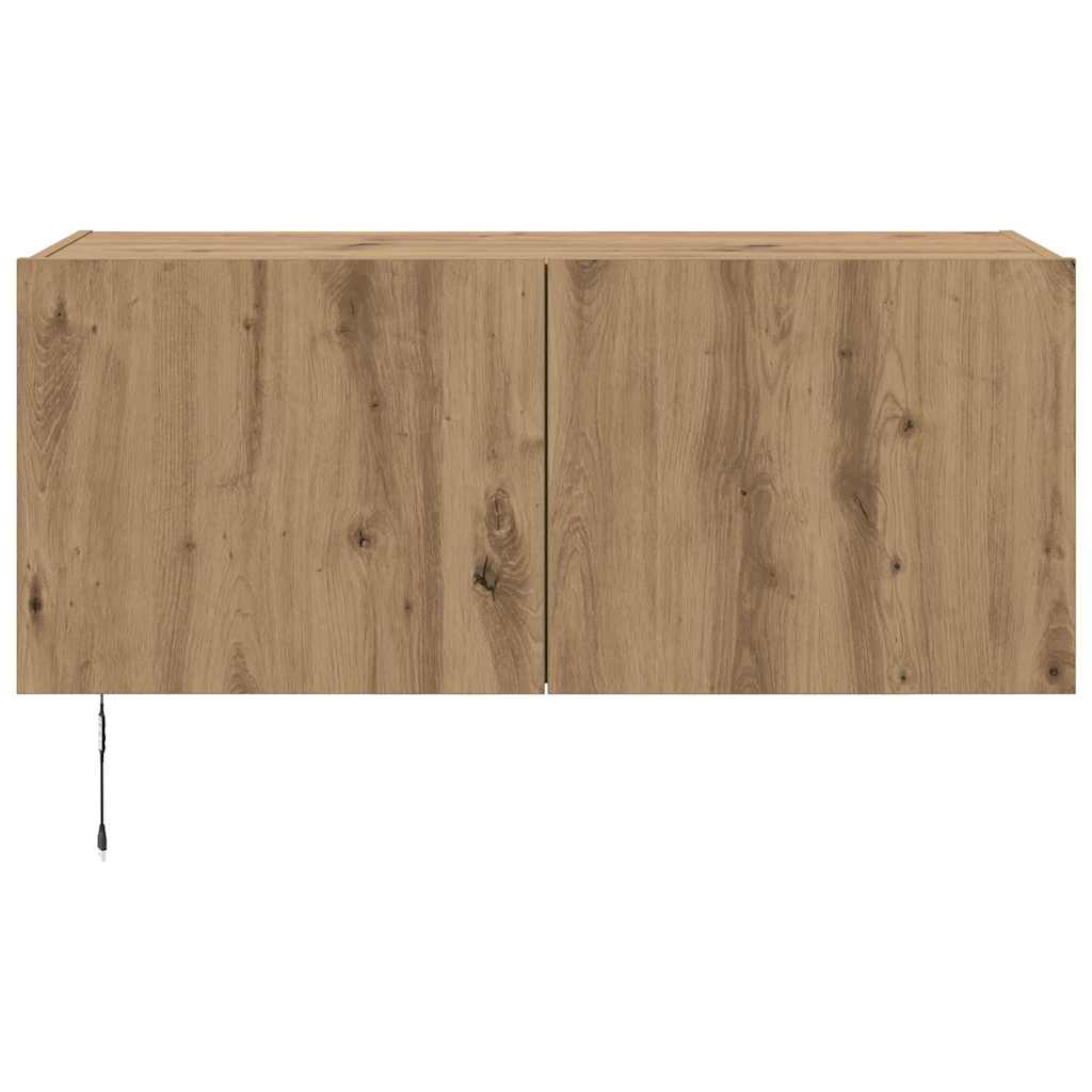 TV vægskab Artisan Egetræ 100 x 35 x 41 cm Konstrueret træ