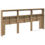 Hovedgærde Artisan Egetræ 220 x 17 x 102 cm Konstrueret træ