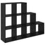Rumdivider boghylde Sort eg 137,5 x 29 x 103,5 cm