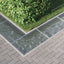 Gitter Sølv 100 x 60 x 2 cm Hot-Dip Galvaniseret Stål
