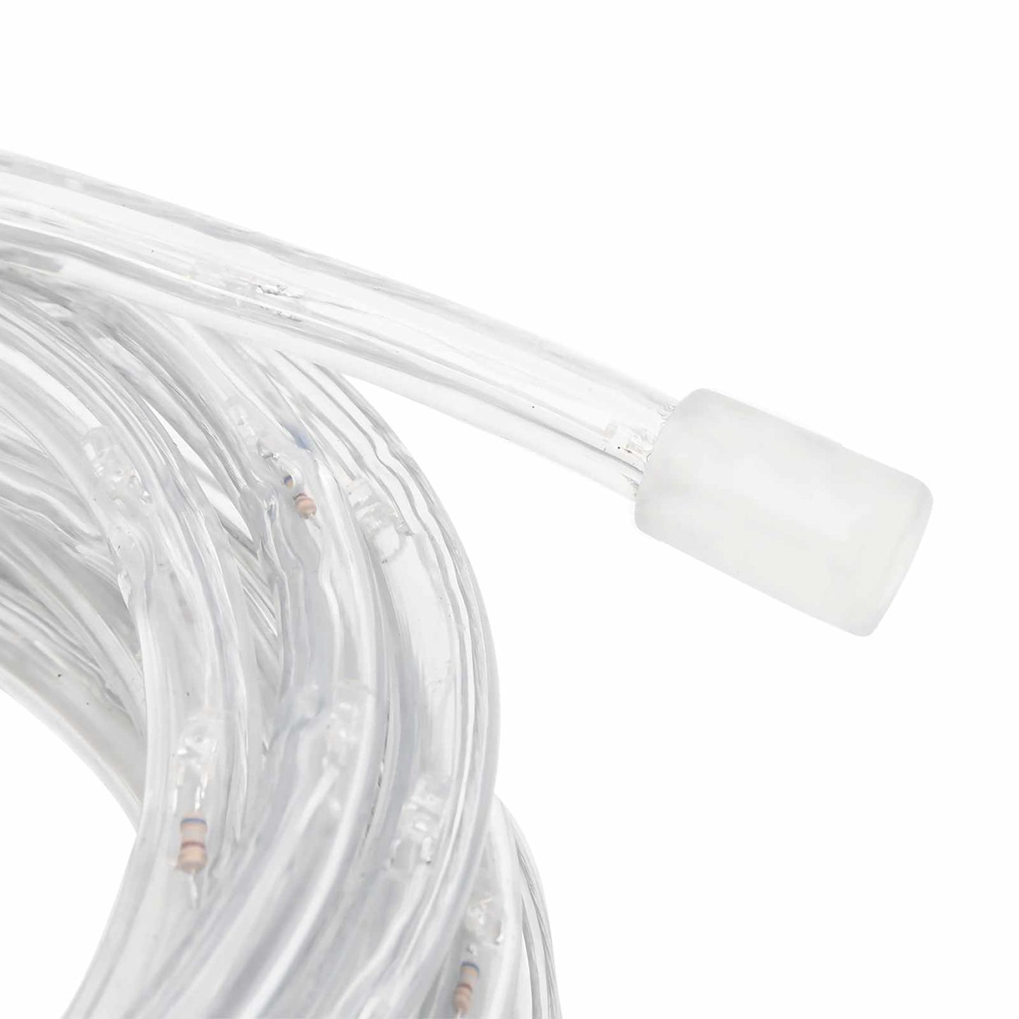 Sejllys med reblys Varm hvid 100 m PVC