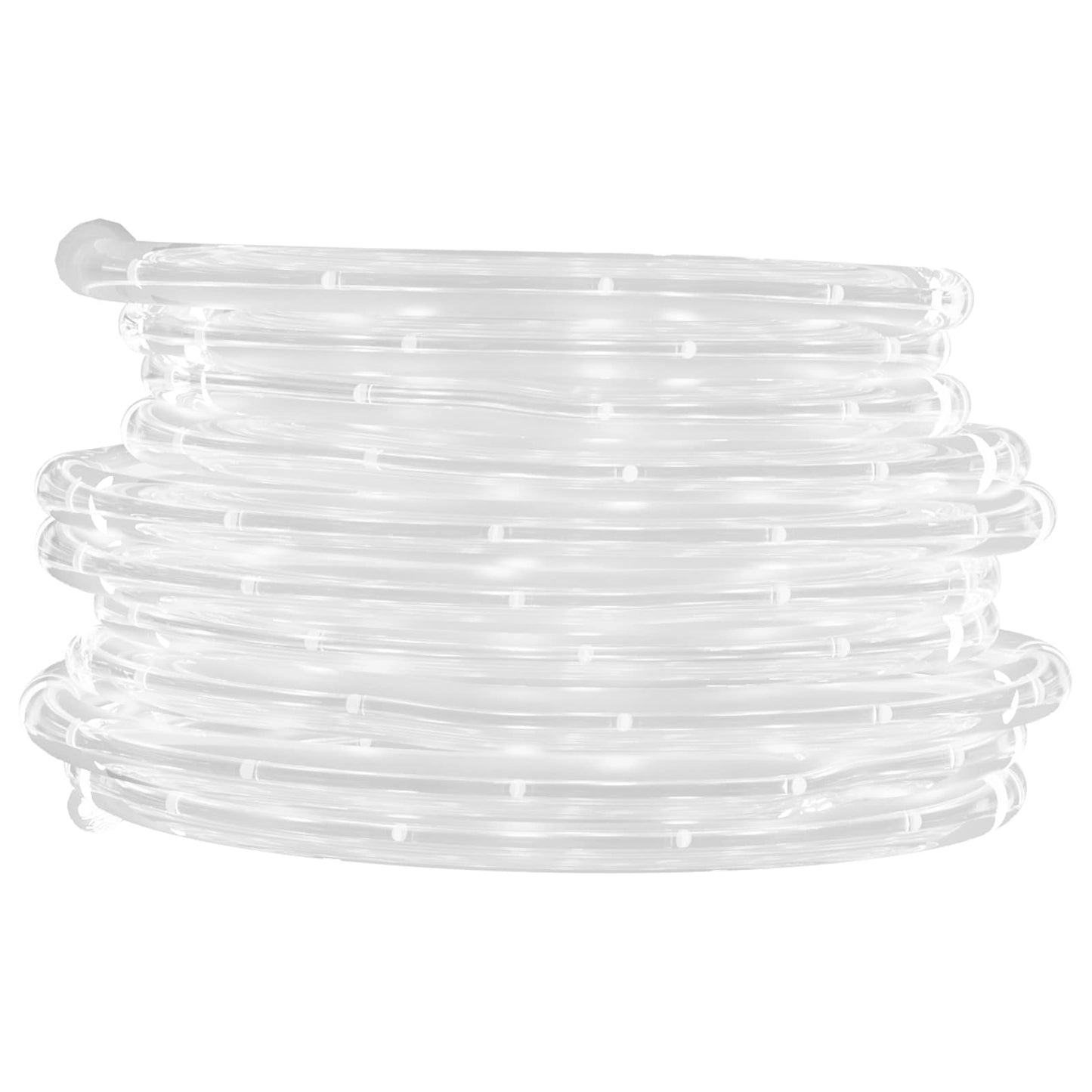 Sejllys med reblys Varm hvid 100 m PVC