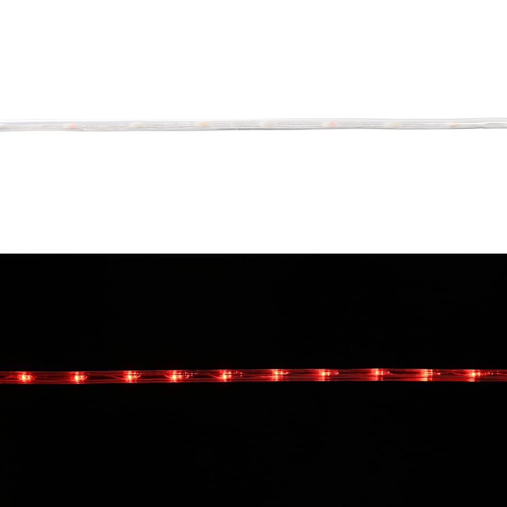 Sejllys med reblys Rød 50 m PVC