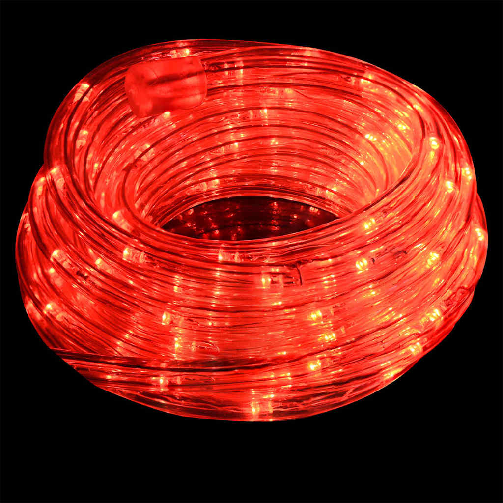 Sejllys med reblys Rød 50 m PVC