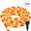 Sejllys med reblys Varm hvid 5 m PVC