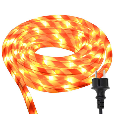 Sejllys med 2400 LED'er Varm hvid 100 m PVC
