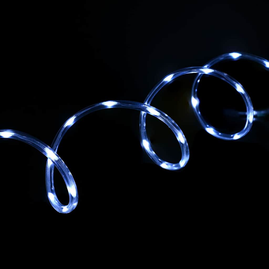 Sejllys med 1200 LED'er Kold Hvid 50 m PVC