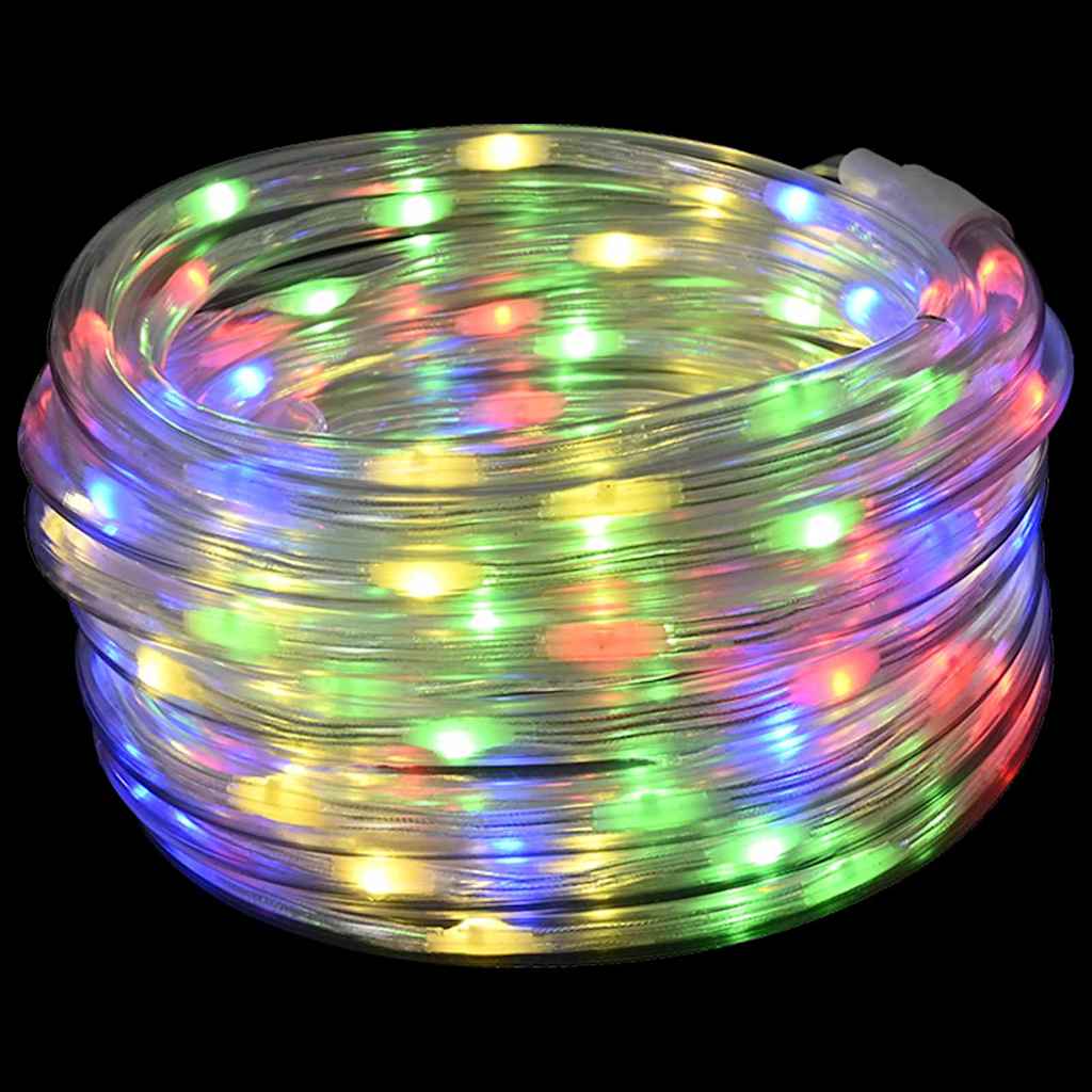Sejllys med 480 LED'er Flerfarvet 20 m PVC