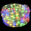 Sejllys med 1200 LED'er Flerfarvet 50 m PVC