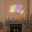 Juleskilt med 240 LED'er Flerfarvet 99,5 x 54 cm PVC