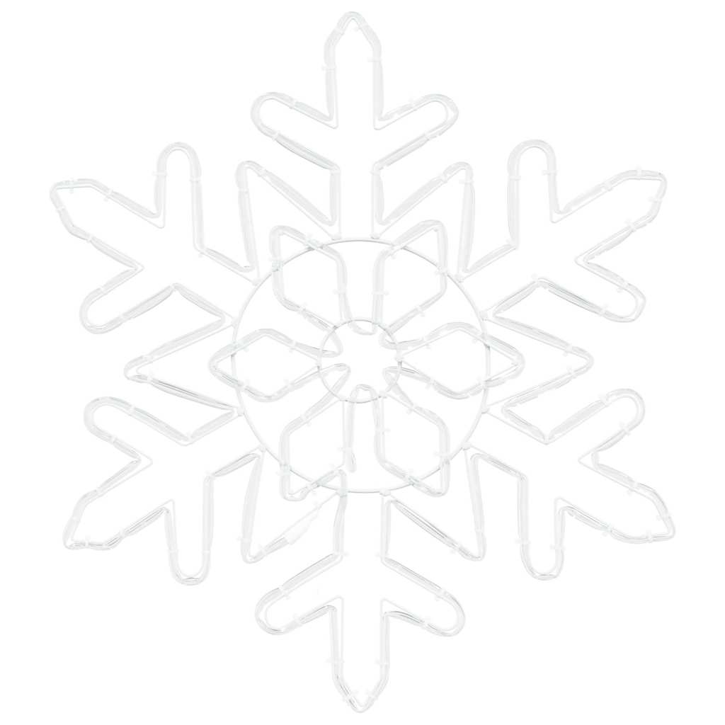 Juletarget med 156 LED'er Blå 55,5 x 55,5 x 0,75 cm PVC