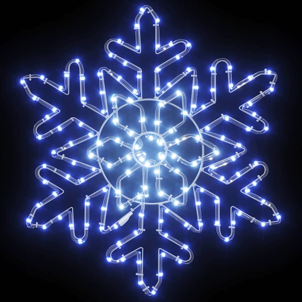 Juletarget med 156 LED'er Blå 55,5 x 55,5 x 0,75 cm PVC