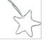 Jule Stjerne med 432 LED'er Flerfarvet 182 x 58 cm PVC