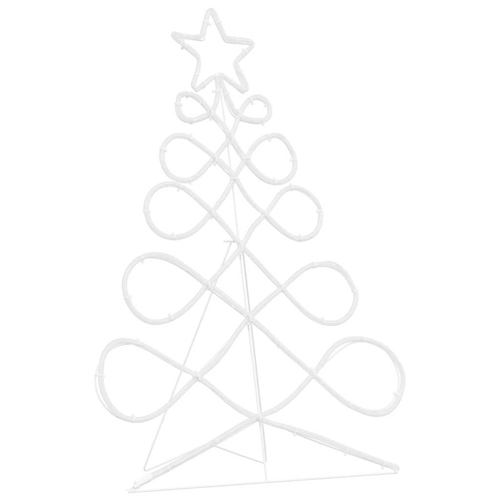 Lys i form af et juletre Flerfarvet 78 x 58 cm PVC