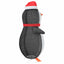 Sne Pingvin Figur med 600 LED'er Varm hvid 78 x 178 cm Stof