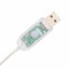 Julemand med 200 LED'er Varm hvid 100 x 180 cm Stof