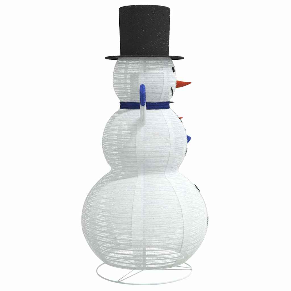 Julesneemand Familie med 270 LED'er 3 pcs Varm hvid Stof