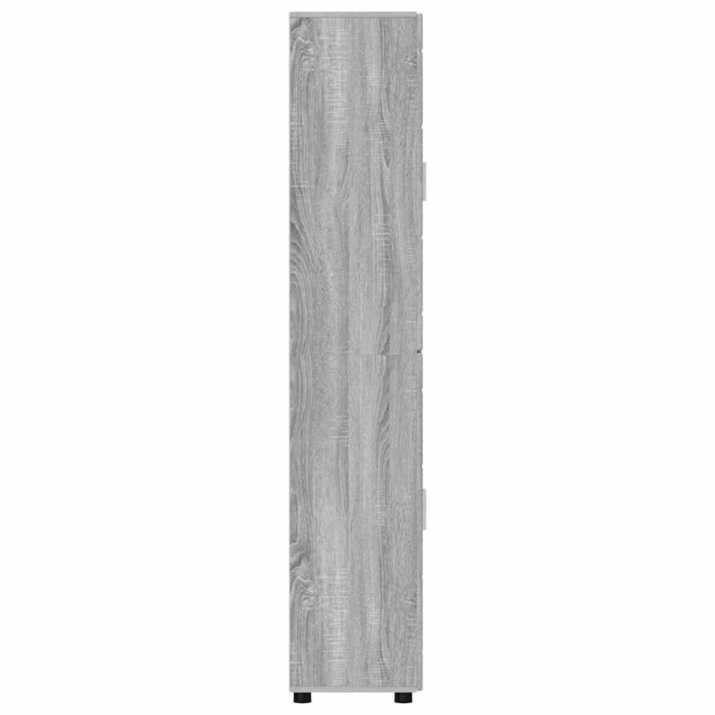 Highboard FLORIN Grå Sonoma 60 x 35 x 182 cm Konstrueret træ