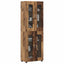 Highboard FLORIN Gammelt træ 60 x 35 x 182 cm Konstrueret træ
