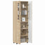 Highboard FLORIN Sonoma eg 60 x 35 x 182 cm Konstrueret træ