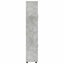 Highboard FLORIN Beton Grå 60 x 35 x 182 cm Konstrueret træ