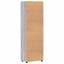 Highboard FLORIN Grå Sonoma 60 x 35 x 182 cm Konstrueret træ