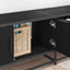 TV Enheder 210 x 35 x 41 cm Sort eg Konstrueret træ