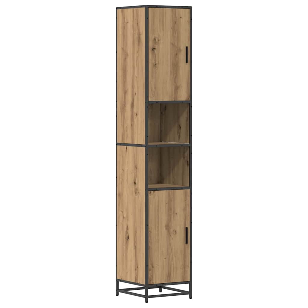 Badeværelsesmøbel sæt 3 stk. Artisan Egetræ 90 x 33 x 60 cm