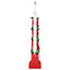 Julelys bro 3 pcs Rød 39.5 x 5 x 29 cm Massiv fyrretræ