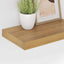 Væghylde Vægmonteret 2 stk. Brun 40 x 23,5 x 3,8 cm