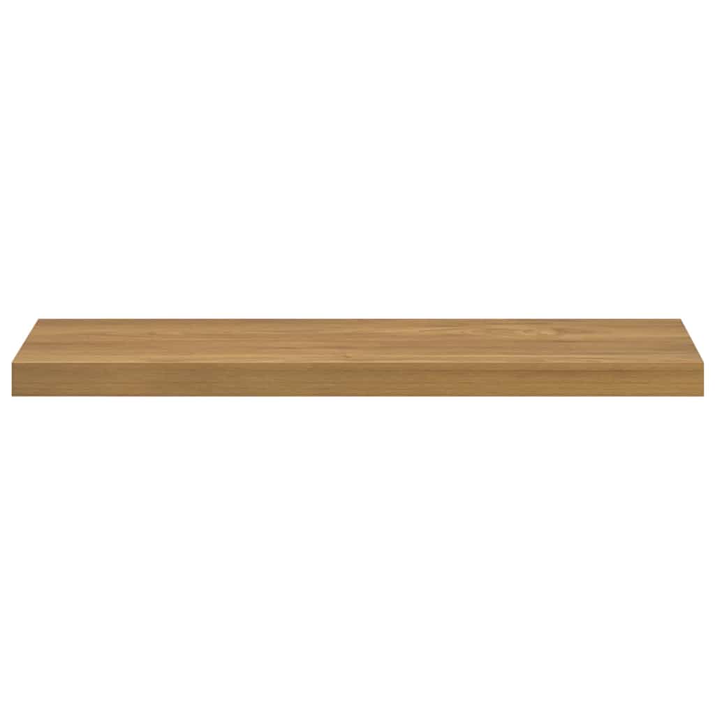 Væghylde Vægmonteret Brun 80 x 23,5 x 3,8 cm Konstrueret træ