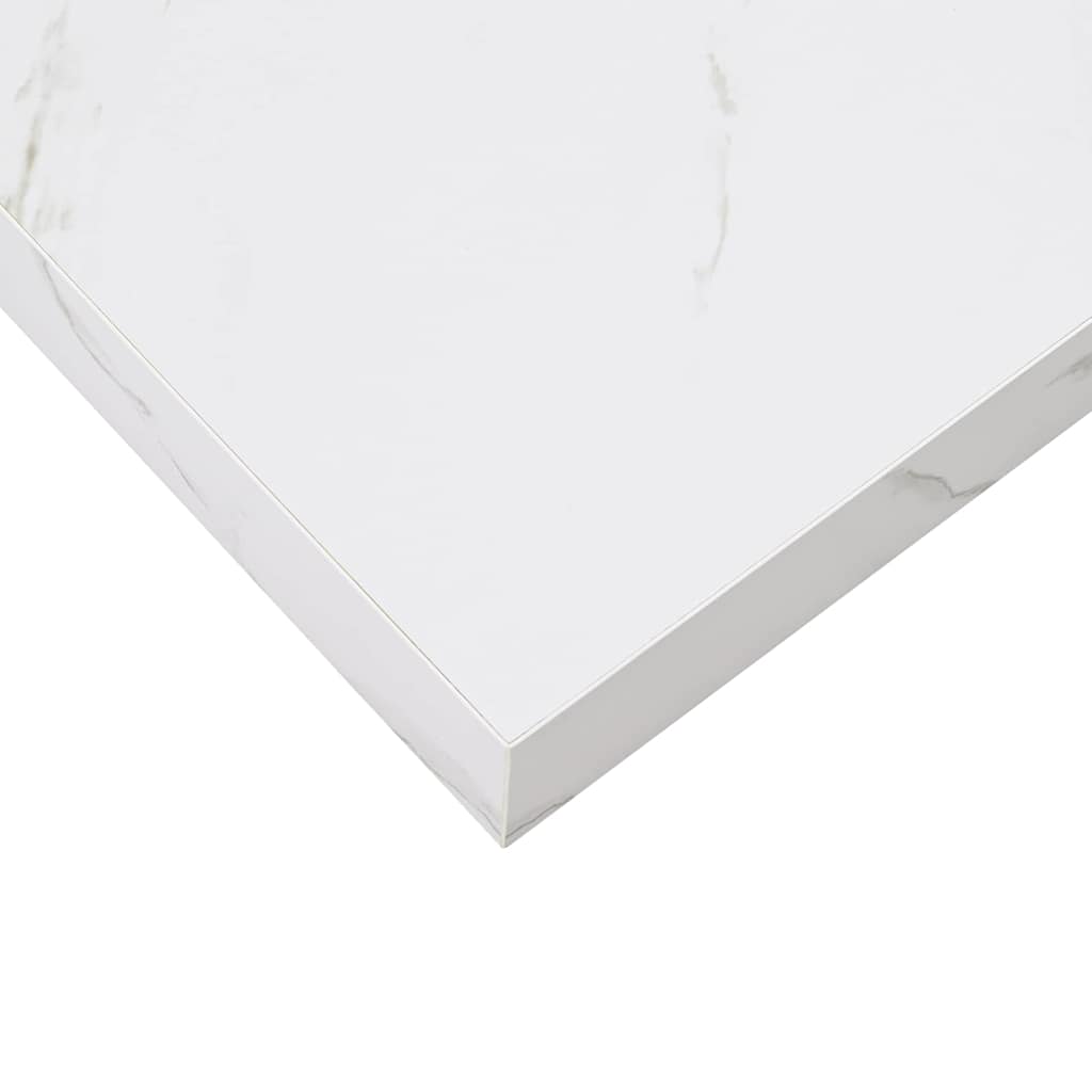 Væghylde Vægmonteret Hvid marmor 80 x 23,5 x 3,8 cm