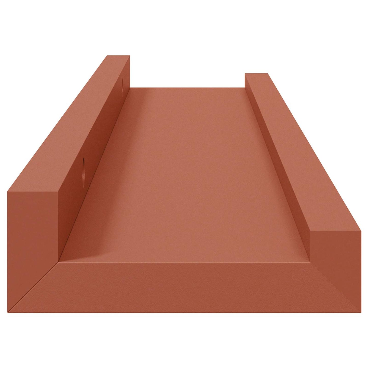 Væghylde Vægmonteret 2 stk. Rød 40 x 9 x 3 cm Konstrueret træ