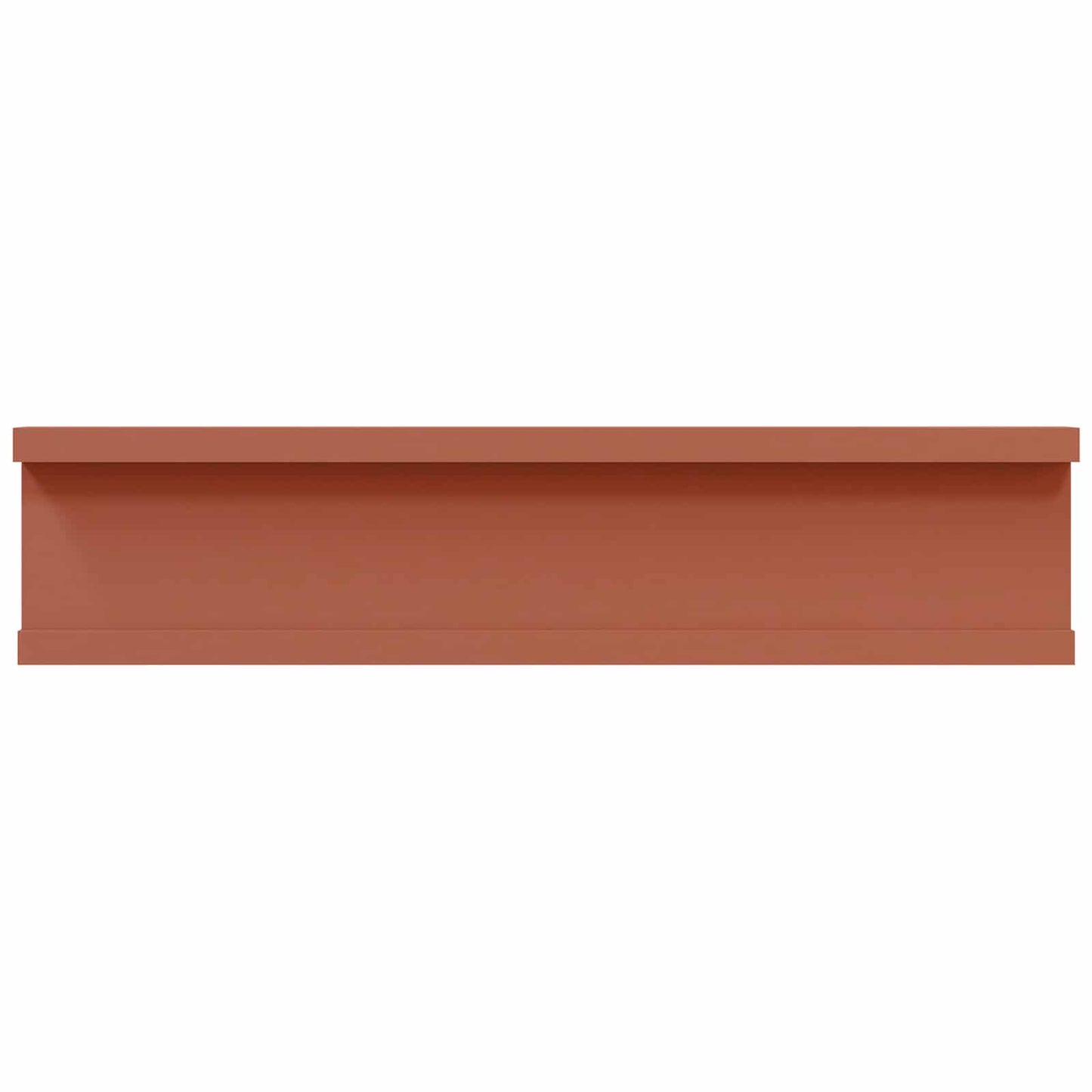 Væghylde Vægmonteret 2 stk. Rød 40 x 9 x 3 cm Konstrueret træ