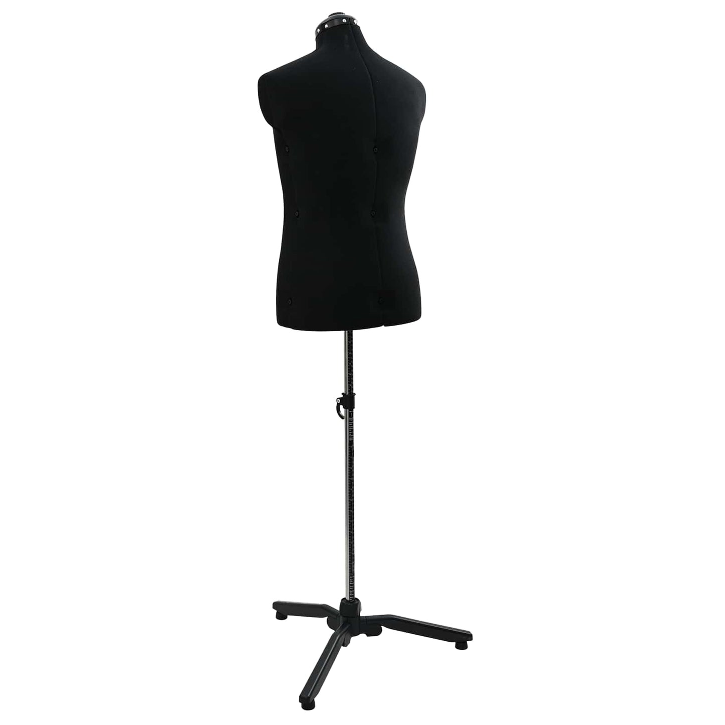 Justerbar Kjoleform Mand Sort 37.5-45.5 tommer Stof