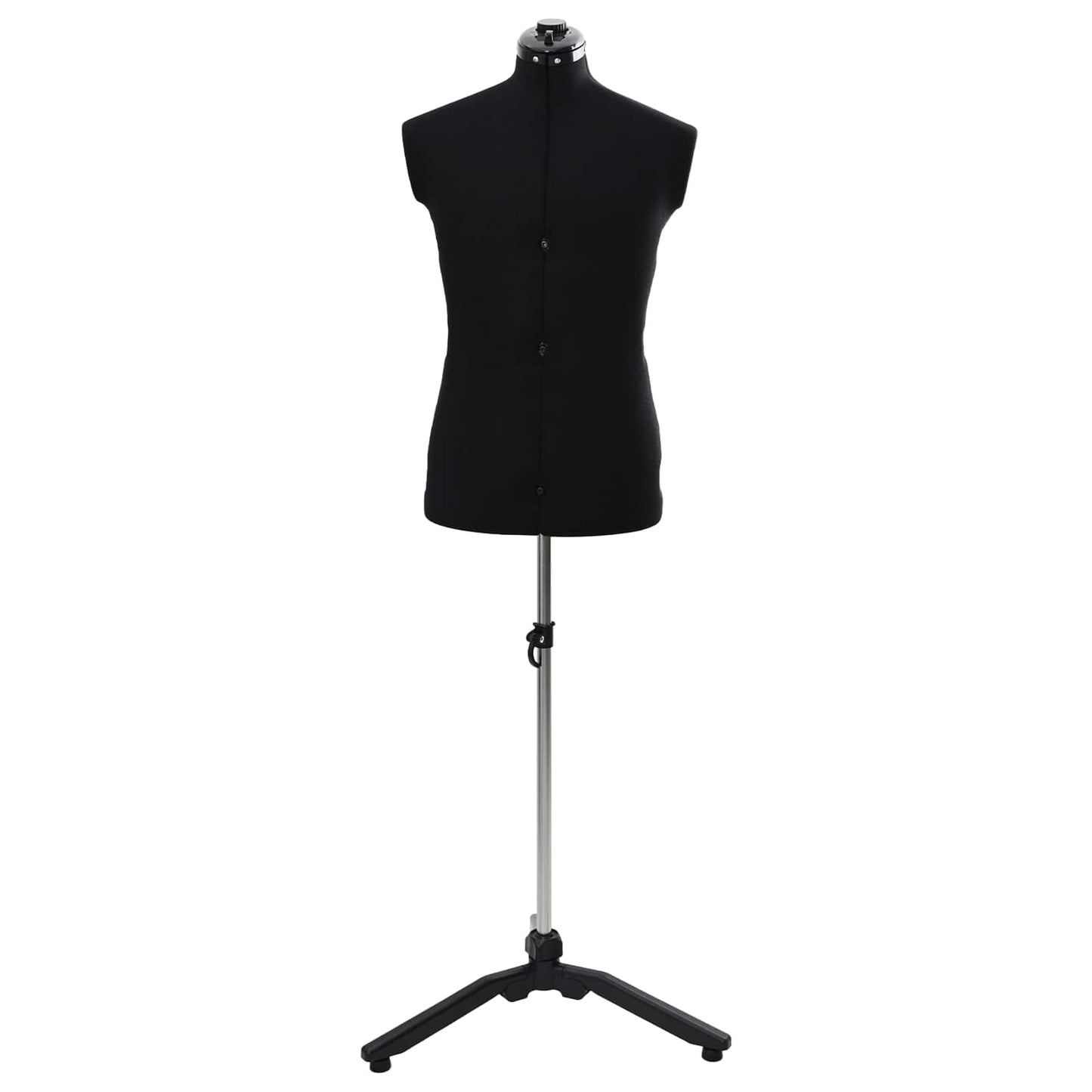 Justerbar Kjoleform Mand Sort 37.5-45.5 tommer Stof