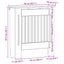 Radiatorcover Hvid højglans 78 x 19 x 81,5 cm Konstrueret træ