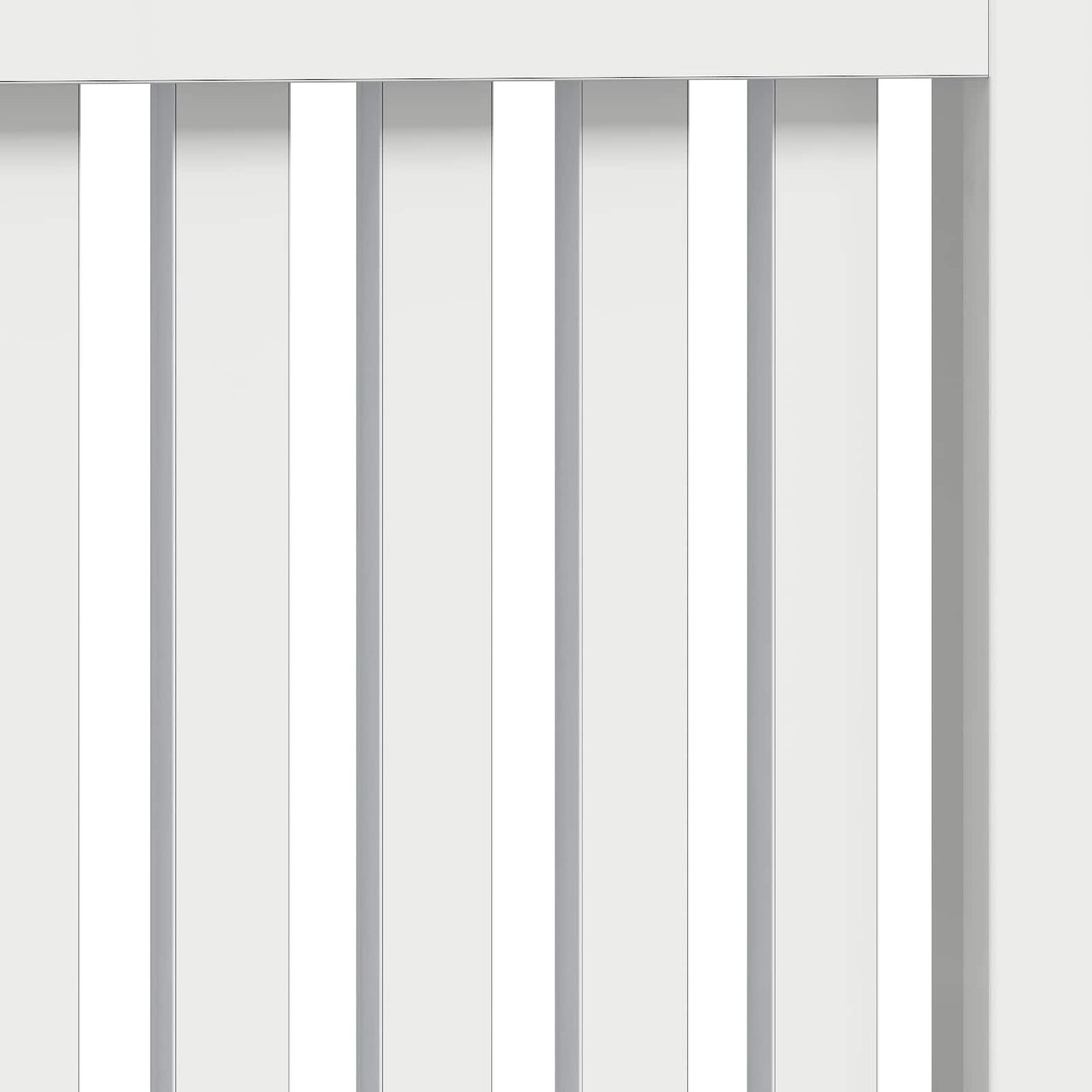 Radiatorcover Hvid højglans 112 x 19 x 81,5 cm Konstrueret træ