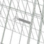 Kanin Bur Sølv 215 x 55 x 55 cm Galvaniseret stål
