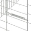 Kanin Bur Sølv 100 x 78 x 78 cm Galvaniseret stål