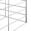 Kanin Bur Sølv 100 x 100 x 210 cm Galvaniseret stål